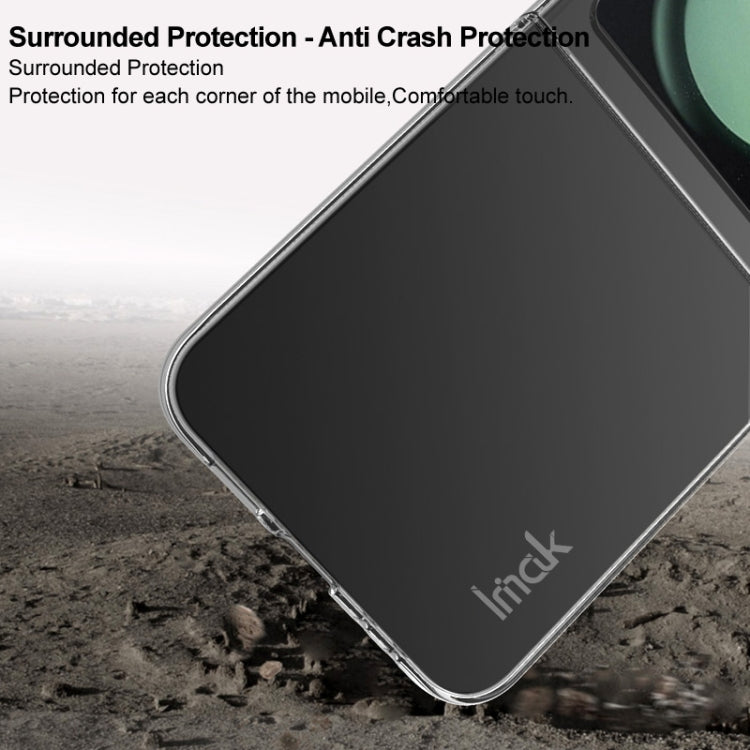 For Samsung Galaxy Z Flip6 / Flip7 FE imak Wing II Pro Series Wear-resisting Crystal Phone Case(Transparent)