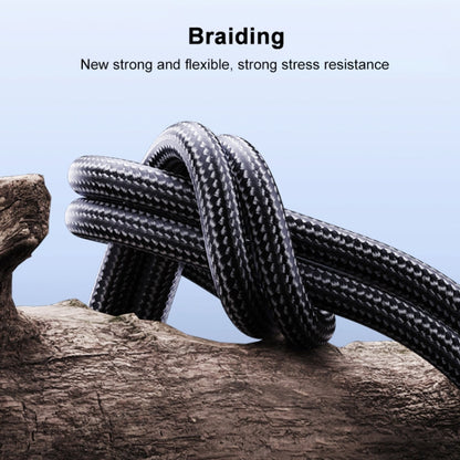 Yesido CA167 PD 27W USB-C / Type-C to 8 Pin Fast Charging Data Cable, Length:1.2m(Black)