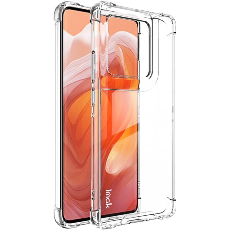 For Motorola Edge 50 Ultra IMAK Space Shield PC + TPU Airbag Shockproof Phone Case(Transparent)