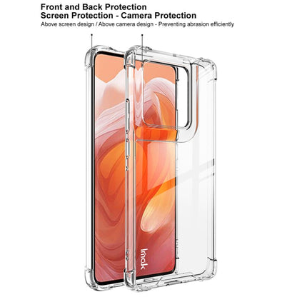 For Motorola Moto X50 Ultra IMAK Space Shield PC + TPU Airbag Shockproof Phone Case(Transparent)
