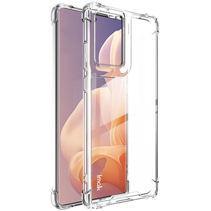 For Motorola Moto G85 5G IMAK Space Shield PC + TPU Airbag Shockproof Phone Case(Transparent)