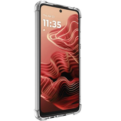 Pour Motorola Moto G35 5G IMAK Space Shield Coque de téléphone antichoc en PC + TPU Airbag (Transparent)
