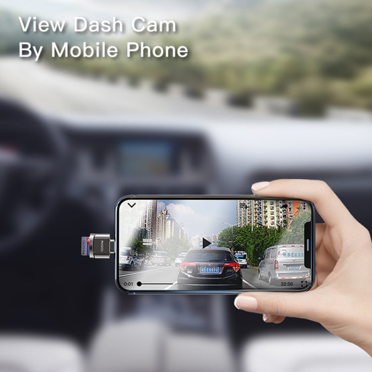 Yesido GS19 USB-C / Type-C to TF Card OTG Mini Card Reader(Black)