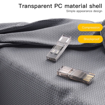Yesido GS21 Adaptateur de lecteur de carte OTG 2-en-1 USB 3.0 vers USB-C / Type-C + Carte TF (Or)