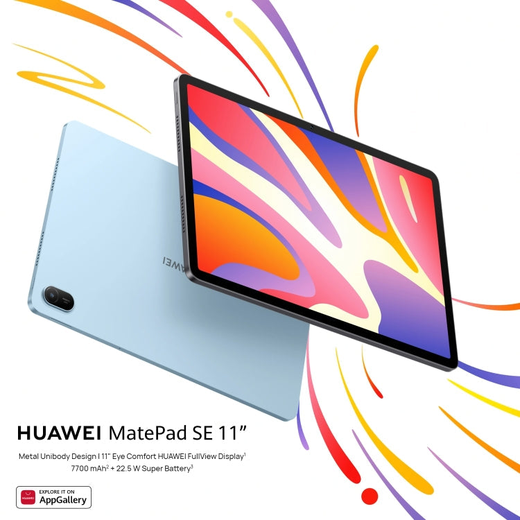 HUAWEI MatePad SE 11 2024 WiFi Tablet PC, 8GB+256GB, 11 inch HarmonyOS 4.2 Qualcomm Snapdragon 685 Octa Core, Not Support Google Play(Nebula Grey)