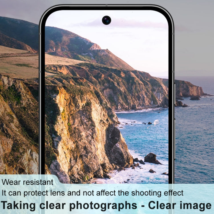 For Google Pixel 9 IMAK Rear Camera Lens Glass Film Black Version