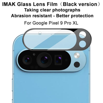 For Google Pixel 9 Pro XL IMAK Rear Camera Lens Glass Film Black Version