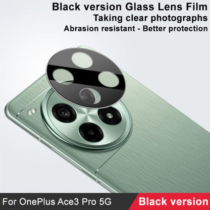 For OnePlus Ace 3 imak Rear Camera Lens Glass Film Black Version