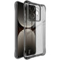 For Realme GT7 Pro 5G imak Shockproof Airbag TPU Phone Case(Transparent Black)