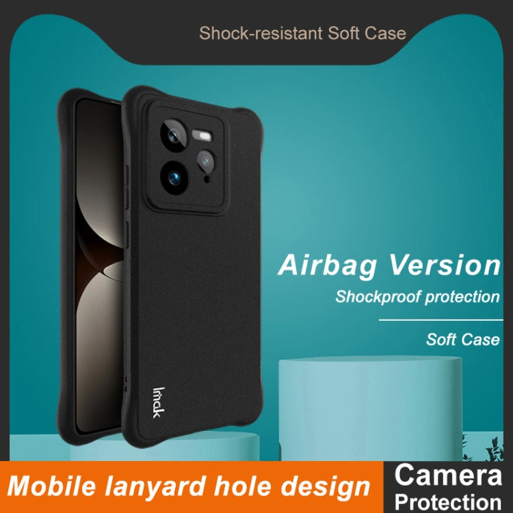 For Realme GT7 Pro 5G imak Shockproof Airbag TPU Phone Case(Matte Black)