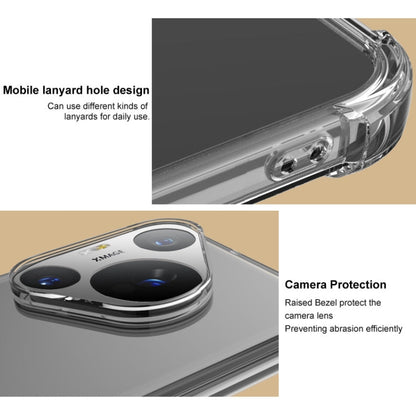 For Realme GT7 Pro 5G imak Shockproof Airbag TPU Phone Case(Matte Black)