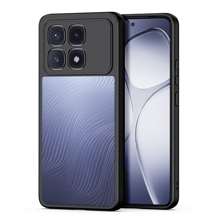 Pour Redmi K70 Ultra Étui de téléphone DUX DUCIS Aimo Series en TPU + PC avec finition givrée (Noir)