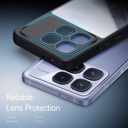 Pour Redmi K70 Ultra Étui de téléphone DUX DUCIS Aimo Series en TPU + PC avec finition givrée (Noir)