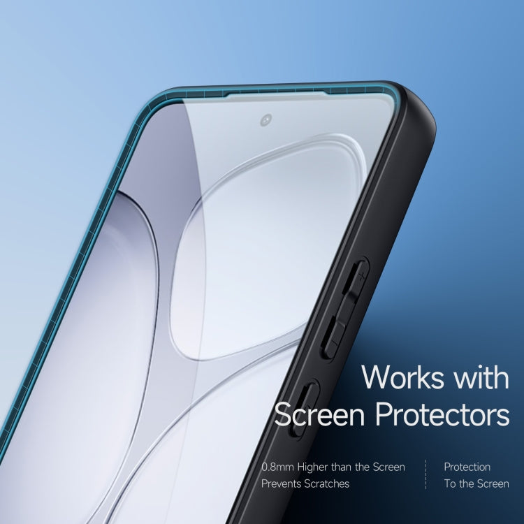 Pour Redmi K70 Ultra Étui de téléphone DUX DUCIS Aimo Series en TPU + PC avec finition givrée (Noir)