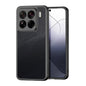Pour Xiaomi 15 Pro DUX DUCIS Série Aimo Coque de Téléphone en TPU + PC avec Sensation Givrée (Noir)