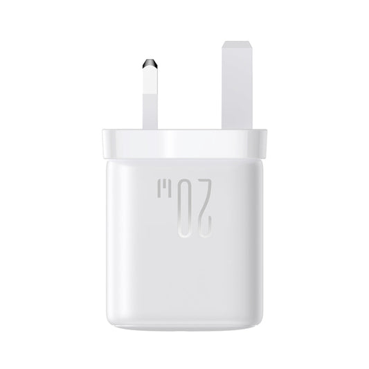 JOYROOM JR-TCF20 PD20W USB-C / Type-C Port Charger, Plug:UK Plug(White)