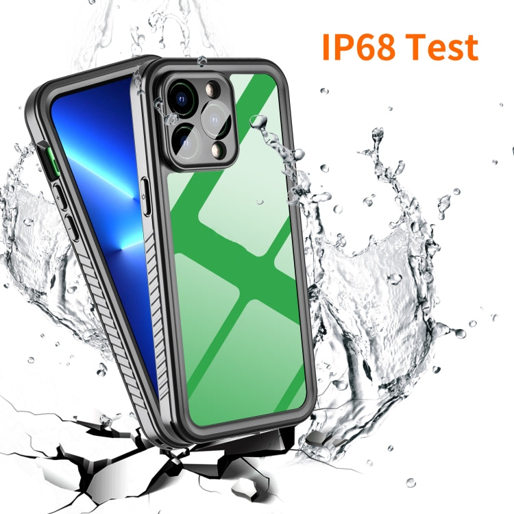 Pour iPhone 14 Pro Max RedPepper Coque de protection antichoc étanche IP68 en PC + TPU (Noir)