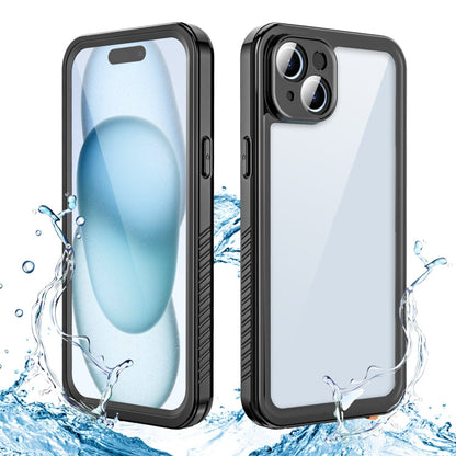 Pour iPhone 15 Plus Étui de protection RedPepper antichoc étanche IP68 PC + TPU (noir)