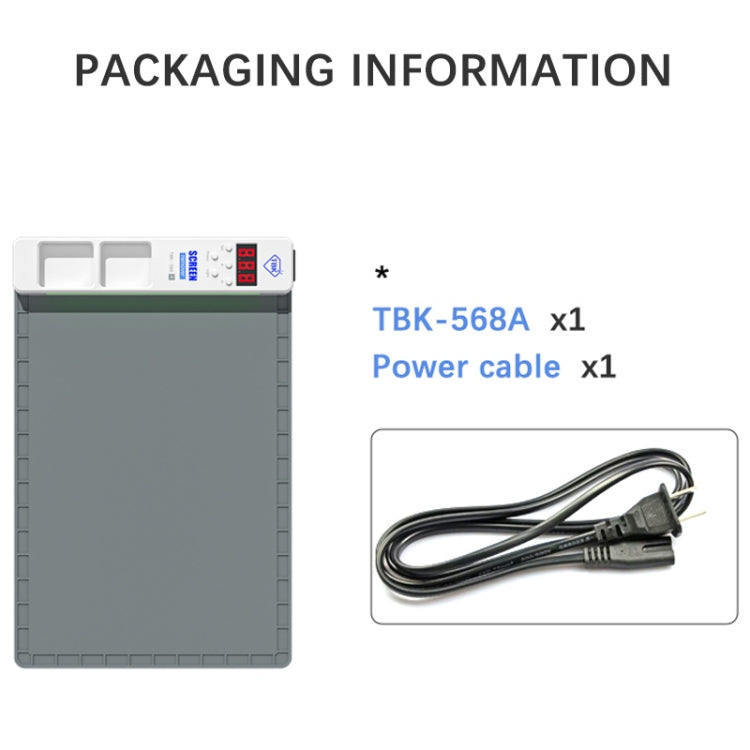 TBK-568A Professional LCD Screen Separate Machine, Plug:UK Plug