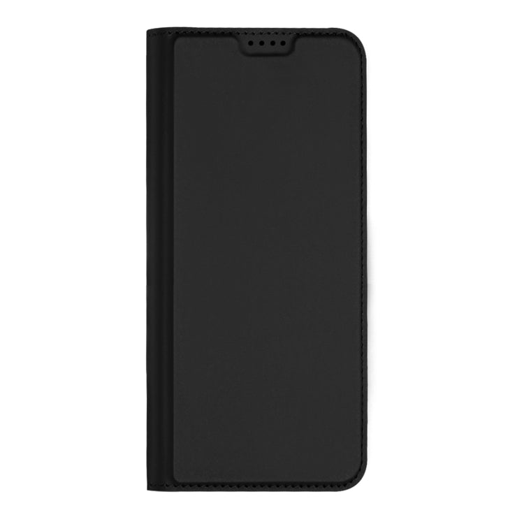 For Samsung Galaxy S25 5G DUX DUCIS Skin Pro Series Flip Leather Phone Case(Black)