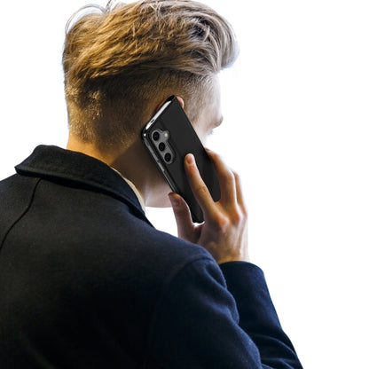 For Samsung Galaxy S25 5G DUX DUCIS Skin Pro Series Flip Leather Phone Case(Black)