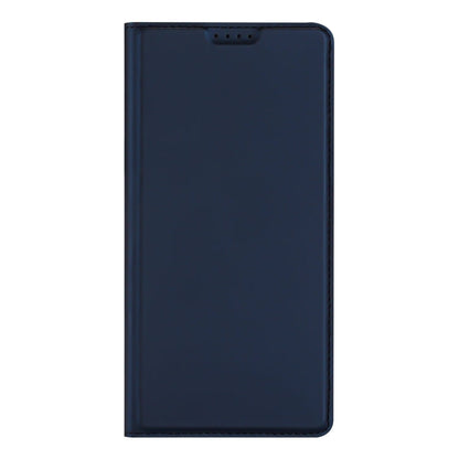 Pour Samsung Galaxy S25 5G DUX DUCIS Skin Pro Series Étui portefeuille en cuir (Bleu)