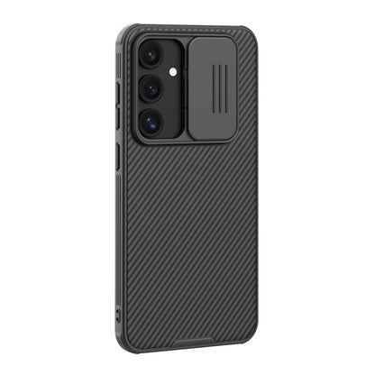 Pour Samsung Galaxy S24 FE 5G NILLKIN Black Mirror Pro Series Camshield Coque de téléphone en PC (Noir)