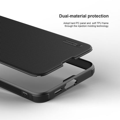 Pour la coque de téléphone Samsung Galaxy S24 FE 5G NILLKIN Frosted Shield Pro PC + TPU (noir)