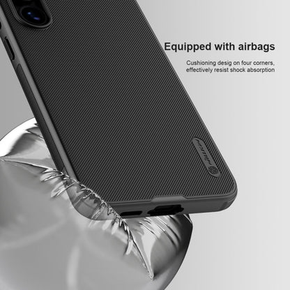 Pour la coque de téléphone Samsung Galaxy S24 FE 5G NILLKIN Frosted Shield Pro PC + TPU (noir)