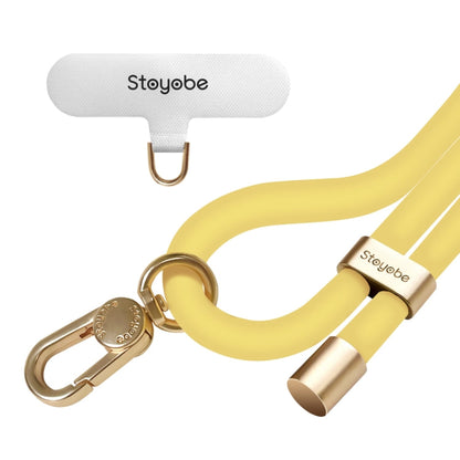 DUX DUCIS PL-ONE Universal Silicone Phone Lanyard(Yellow)