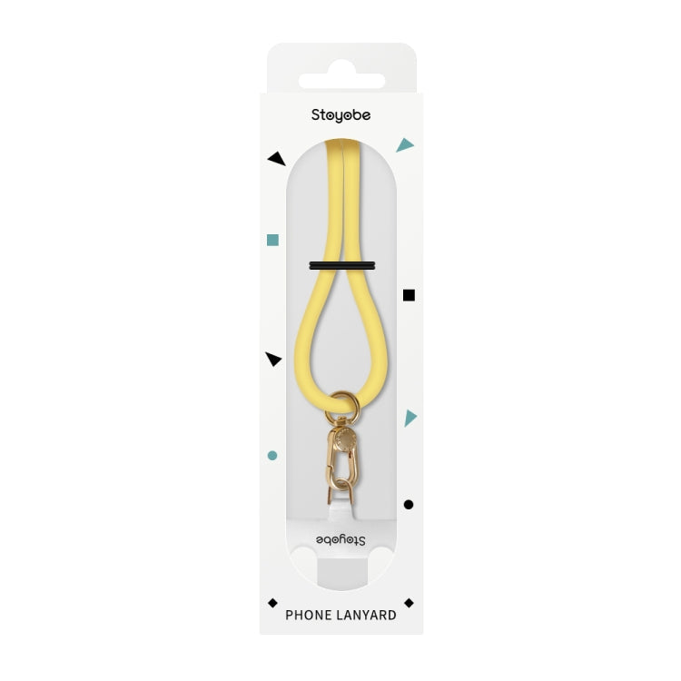 DUX DUCIS PL-ONE Universal Silicone Phone Lanyard(Yellow)