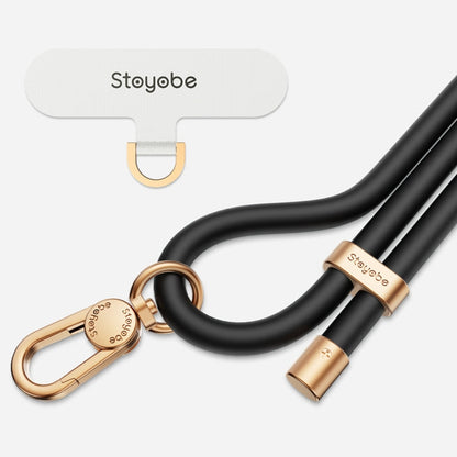 DUX DUCIS PL-ONE Universal Silicone Phone Lanyard(Black)