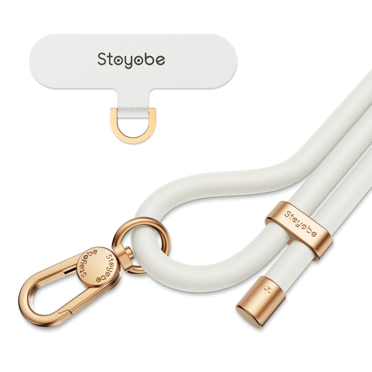 DUX DUCIS PL-ONE Universal Silicone Phone Lanyard(White)