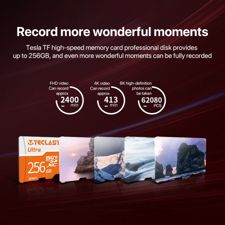 Teclast U3 Carte TF / Carte Micro SD ultra-rapide, Mémoire : 64 Go