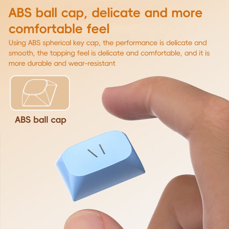 LANGTU L98 Wired RGB Gaming Keyboard(Blue White)