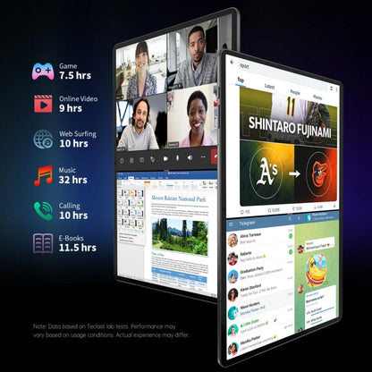 Teclast T65 Max Tablet PC 13 inch, 8GB+256GB,  Android 15 MediaTek Helio G99 Octa Core, 4G LTE Dual SIM