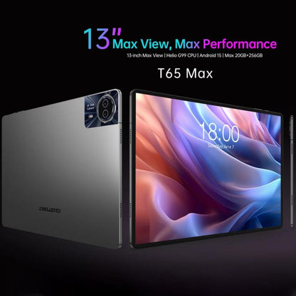 Teclast T65 Max Tablet PC 13 inch, 8GB+256GB,  Android 15 MediaTek Helio G99 Octa Core, 4G LTE Dual SIM
