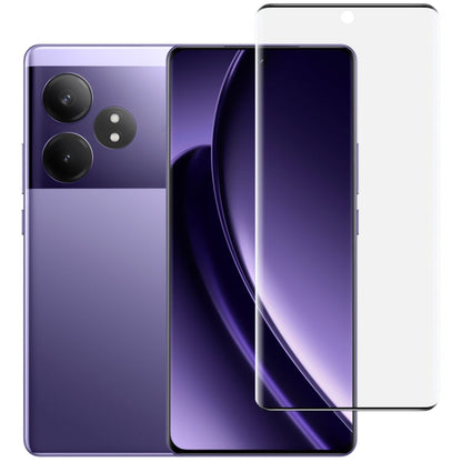 Pour Realme GT 6 5G Global imak Version Sans Bords Film Verre Trempé Incurvé 3D Plein Écran