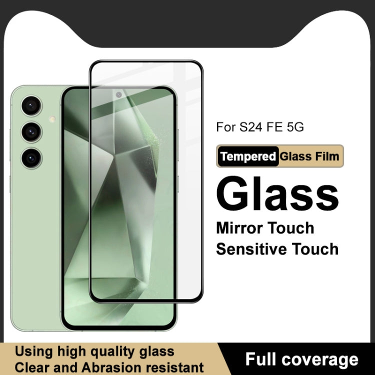 Pour Samsung Galaxy S24 FE 5G imak Film de Protection d'Écran en Verre Trempé Plein Écran Dureté 9H Série Pro+