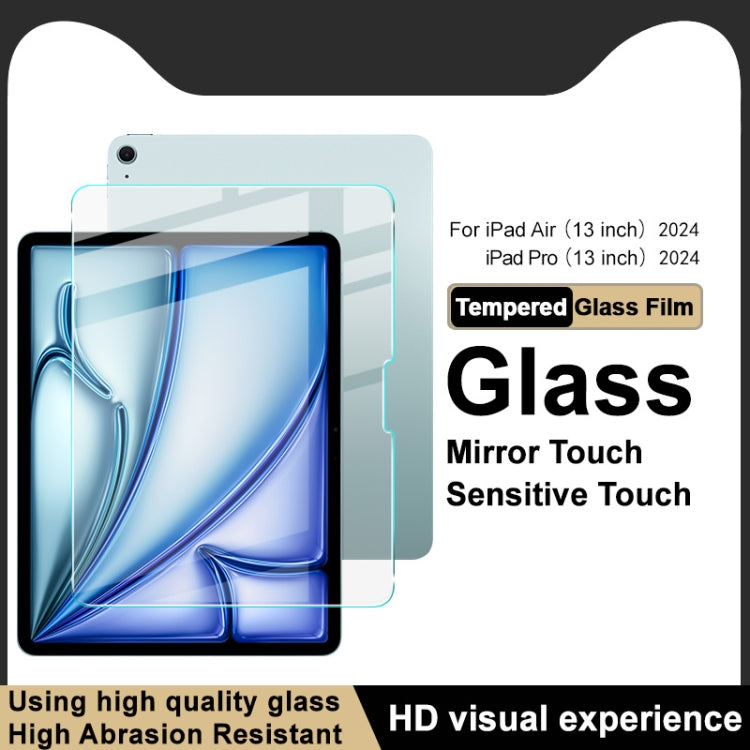For iPad Air 13 2024 / Pro 13 2024 imak H Series Tablet PC Tempered Glass Film