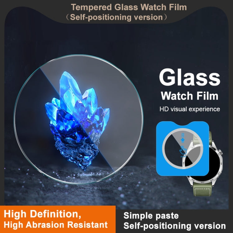 Pour Samsung Watch 7 40mm BT imak Film de Protection en Verre Trempé, Version Auto-positionnante