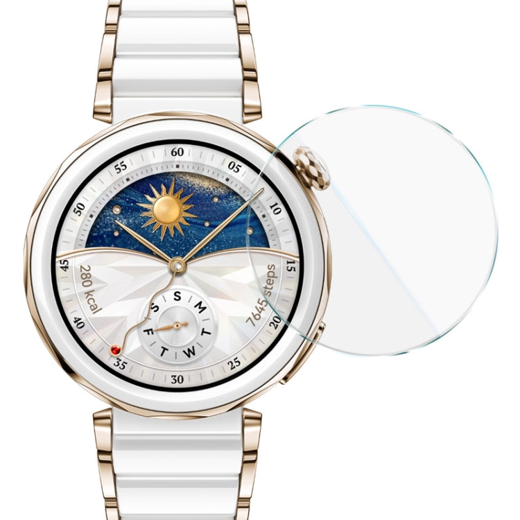 For Huawei Watch GT 5 Pro 42mm imak Tempered Glass Watch Film, Self-positioning Version