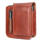 Pour Samsung Galaxy Z Flip 3 / 4 / 5 / 6 VIETAO Sac de téléphone antichoc en PU de la série Retro Thinking, sans stylo (marron)