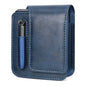 Pour Samsung Galaxy Z Flip 3 / 4 / 5 / 6 VIETAO Retro Thinking Series Étui de téléphone antichoc en PU, sans stylet (bleu)
