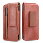 For Samsung Galaxy Z Fold 3 / 4 / 5 / 6 VIETAO Retro Thinking Series PU Shockproof Phone Bag, Without Pen(Brown)
