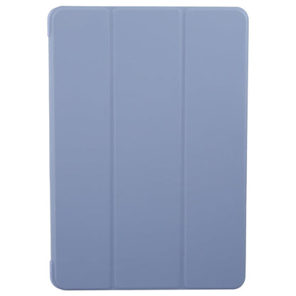 For Huawei MatePad 11.5 S GEBEI 3-folding Holder Shockproof Flip Leather Tablet Case(Purple)