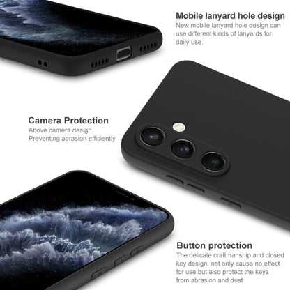 For Samsung Galaxy S24 FE 5G imak UC-3 Series Shockproof Frosted TPU Phone Case(Black)