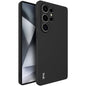 For Samsung Galaxy S25 Ultra 5G imak UC-3 Series Shockproof Frosted TPU Phone Case(Black)