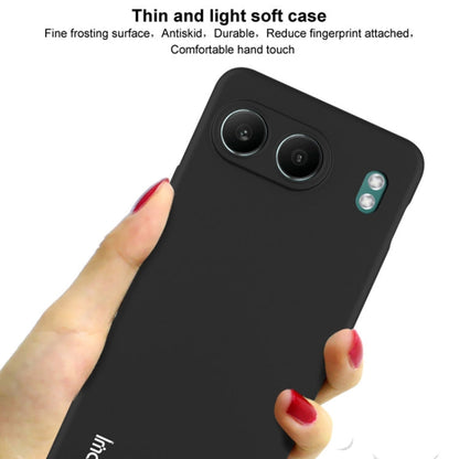 Pour OnePlus Nord 4 Coque de téléphone en TPU dépoli antichoc série IMAK UC-3 (Noir)