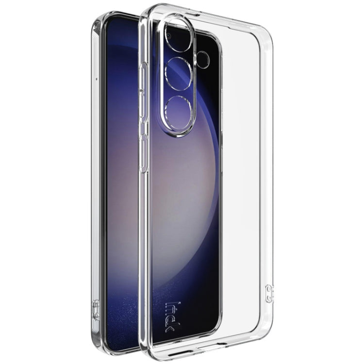 For Samsung Galaxy S25 5G imak UX-5 Series Super Slim Transparent Shockproof TPU Protective Case(Transparent)